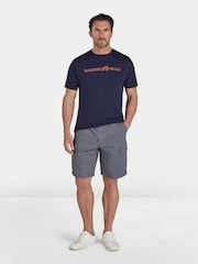 Raging Bull Blue Mesh High Build T-Shirt - Image 3 of 4