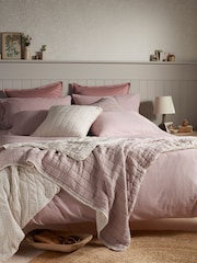Secret Linen Store Henry Brushed 100% Cotton Duvet Cover - 画像 5 / 5
