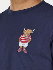 Raging Bull Blue T-Shirt - Image 4 of 4