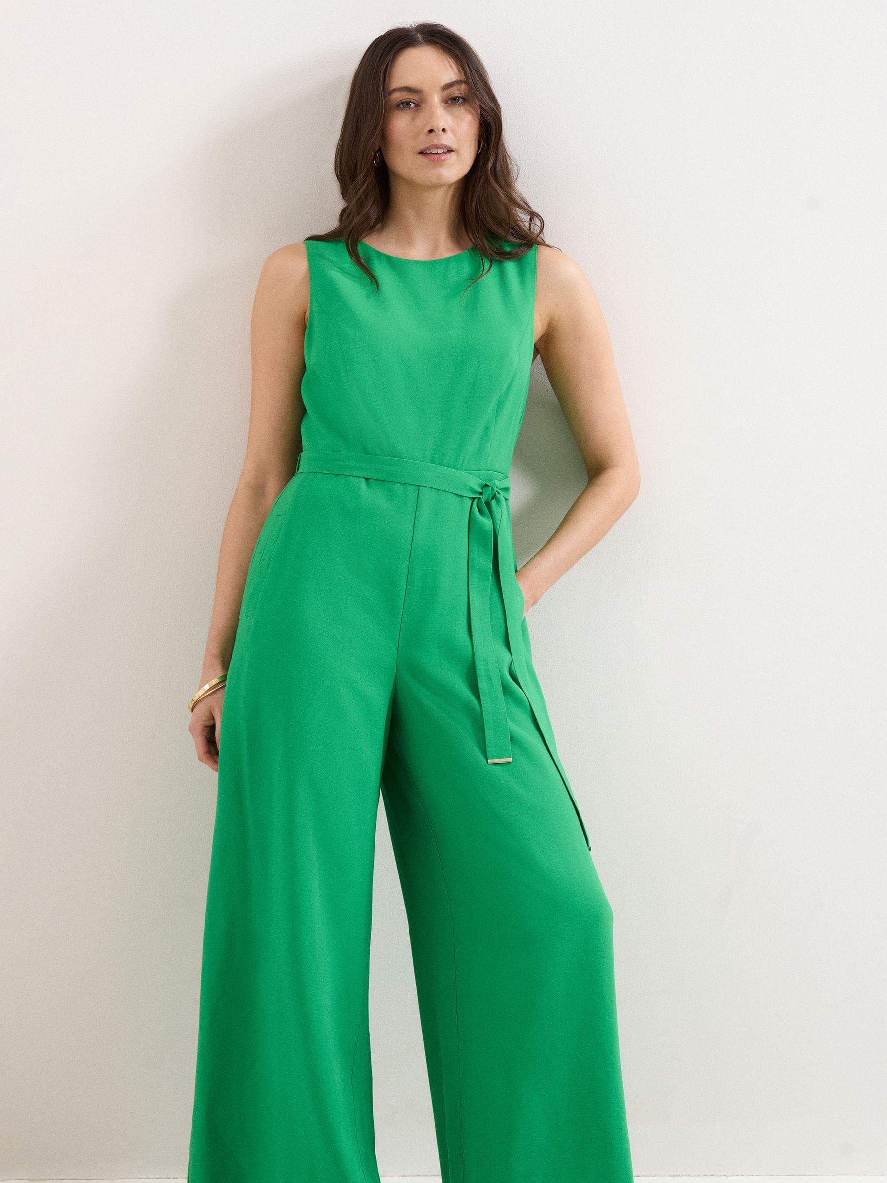 Buy Phase Eight Green Petite Marta Jumpsuit from Next USA