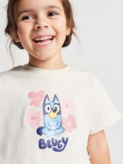 Brand Threads Pink Bluey Top & Short Set - Image 3 of 6