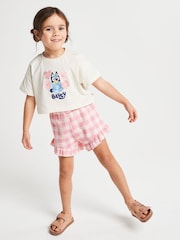Brand Threads Pink Bluey Top & Short Set - Image 5 of 6