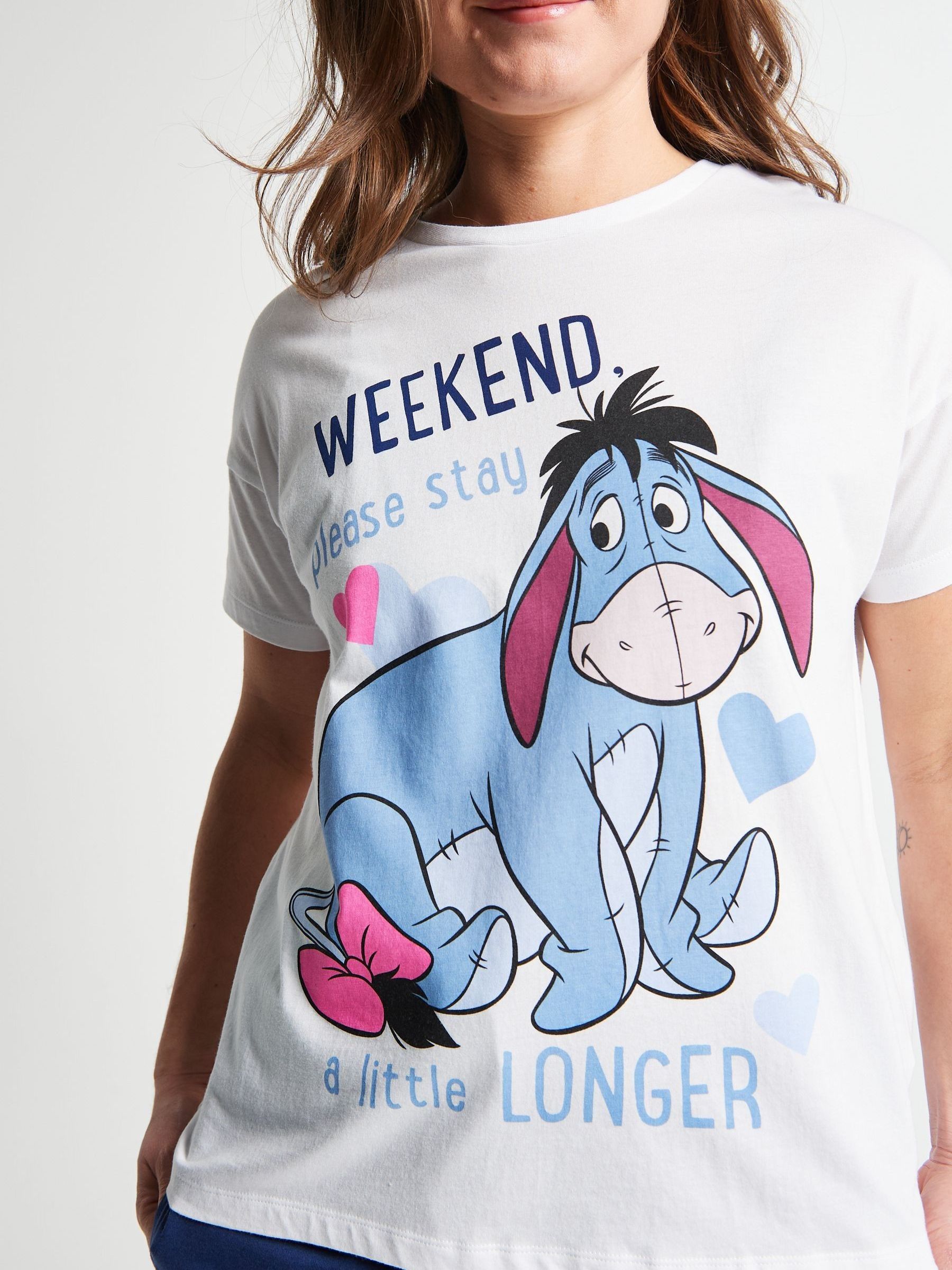 Buy Brand Threads Blue Winnie the Pooh Eeyore Pyjamas Set from