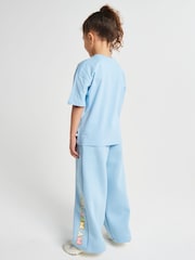 Brand Threads Blue My Melody T-Shirt and Wide Leg Joggers Set - Image 3 of 6
