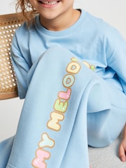 Brand Threads Blue My Melody T-Shirt and Wide Leg Joggers Set - Image 5 of 6