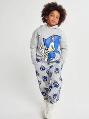 Brand Threads Grey Sonic the Hedgehog Joggers Set - Image 1 of 6