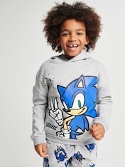Brand Threads Grey Sonic the Hedgehog Joggers Set - Image 5 of 6