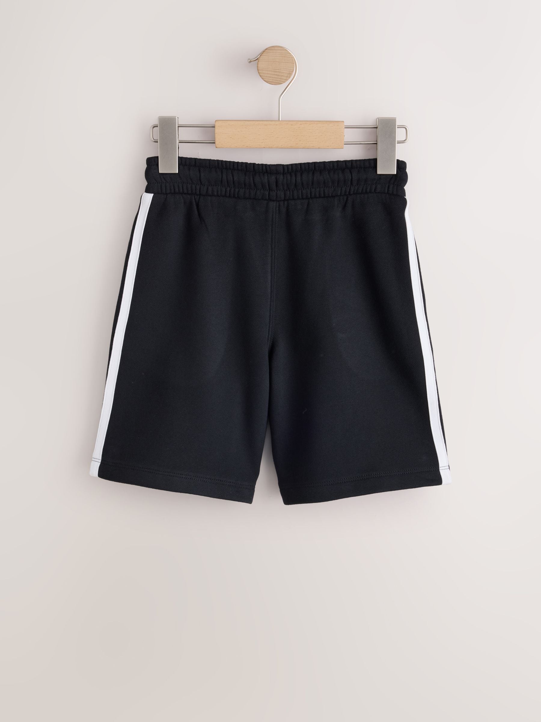 Buy Black/Navy 2 Pack Side Stripe Shorts (3-16yrs) from Next USA