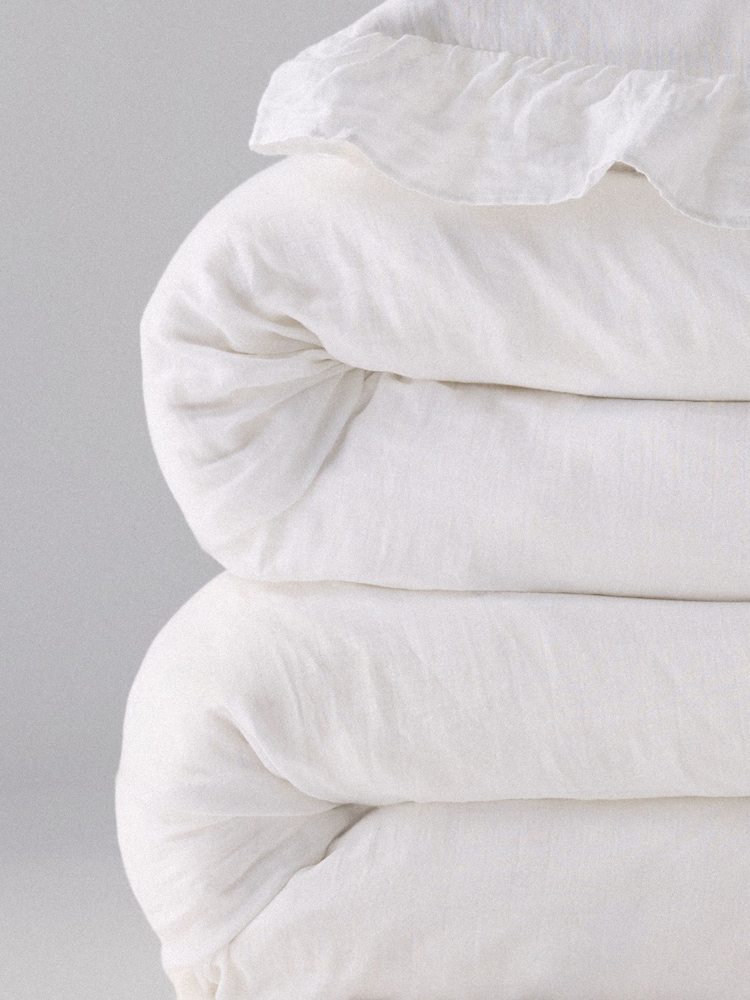 The Set 2 Pack Muslin Frill 100 Cotton Bedsets - Bild 3 von 3 The Set 2 Pack Muslin Frill 100 Cotton Bedsets - Bild 3 von 3