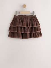 Chocolate Brown Cord Pullon Rara Skirt (3mths-7yrs) - Image 5 of 8