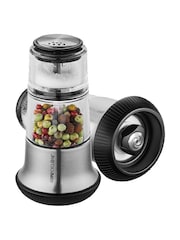 GEFU Black or Silver X-Plosion® Pepper Mill With Salt shaker - Image 1 of 5