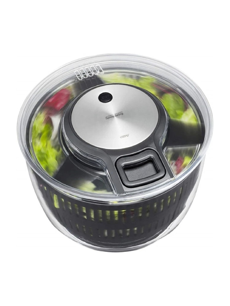 GEFU Black or Silver Speedwing® Salad Spinner - Image 1 of 2 GEFU Black or Silver Speedwing® Salad Spinner - Image 1 of 2