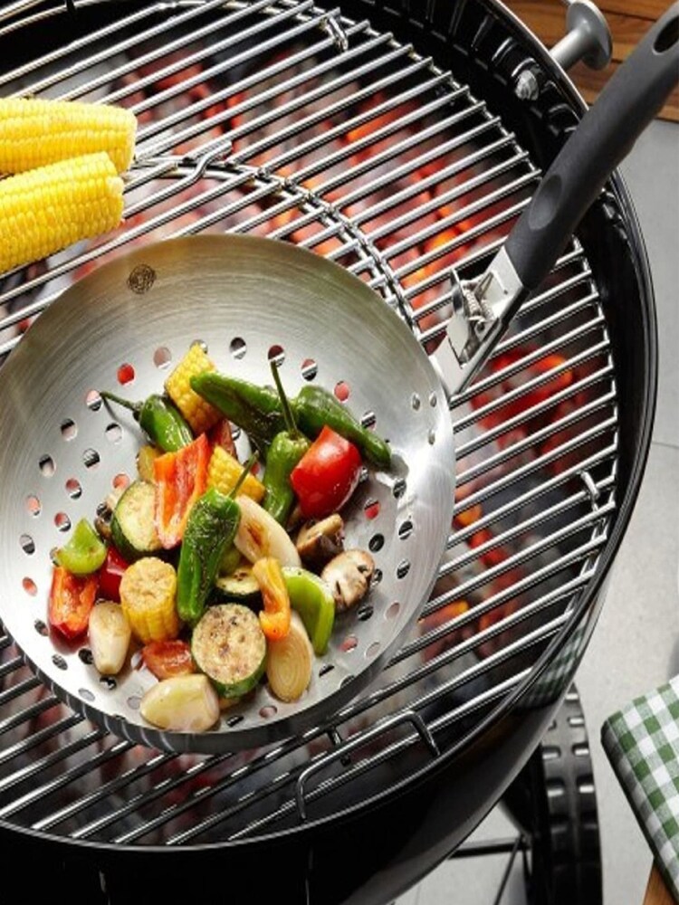 GEFU Black or Silver Vegetable wok BBQ - Image 1 of 3