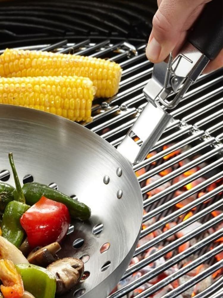 GEFU Black or Silver Vegetable wok BBQ - Image 2 of 3