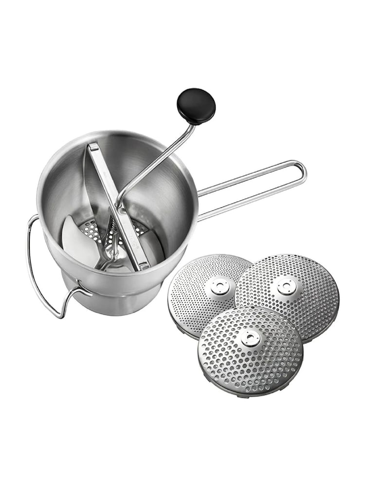 GEFU Silver FLOTTE LOTTE® Food Mill + 3 Discs - Image 1 of 7 GEFU Silver FLOTTE LOTTE® Food Mill + 3 Discs - Image 1 of 7