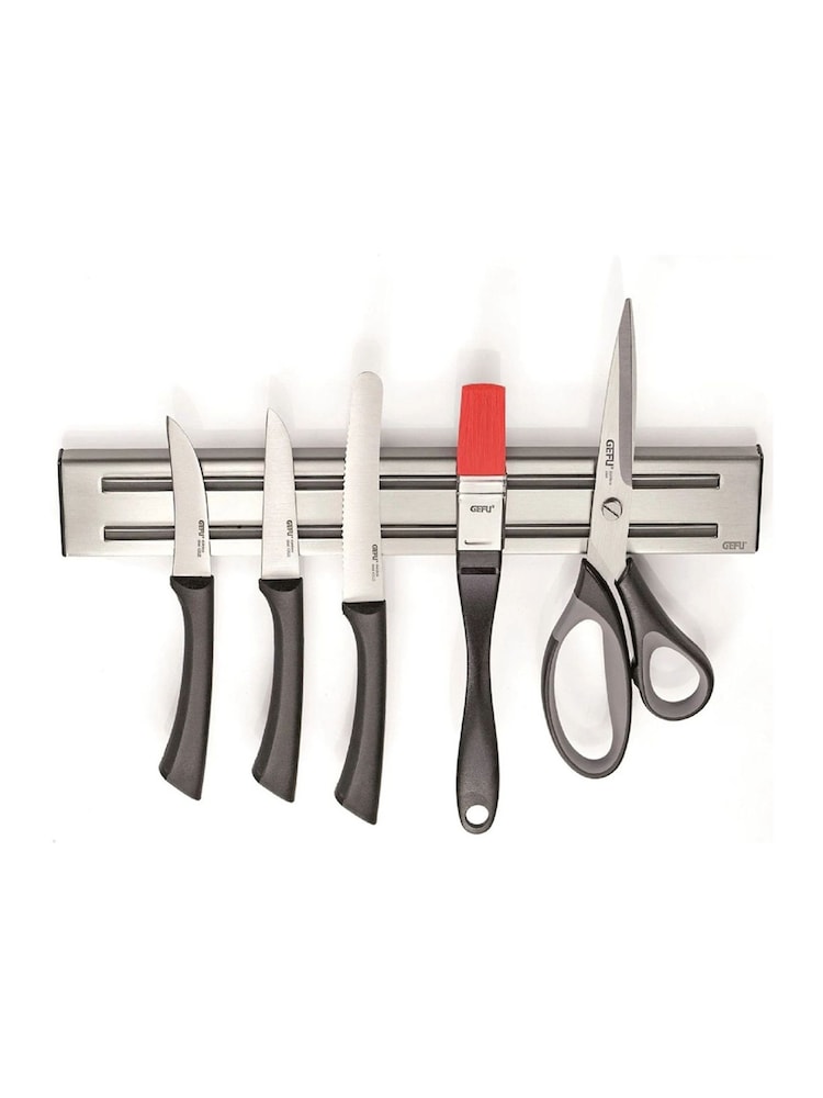 GEFU Black or Silver Magento Magnetic Knife Bar Strip - Image 1 of 2