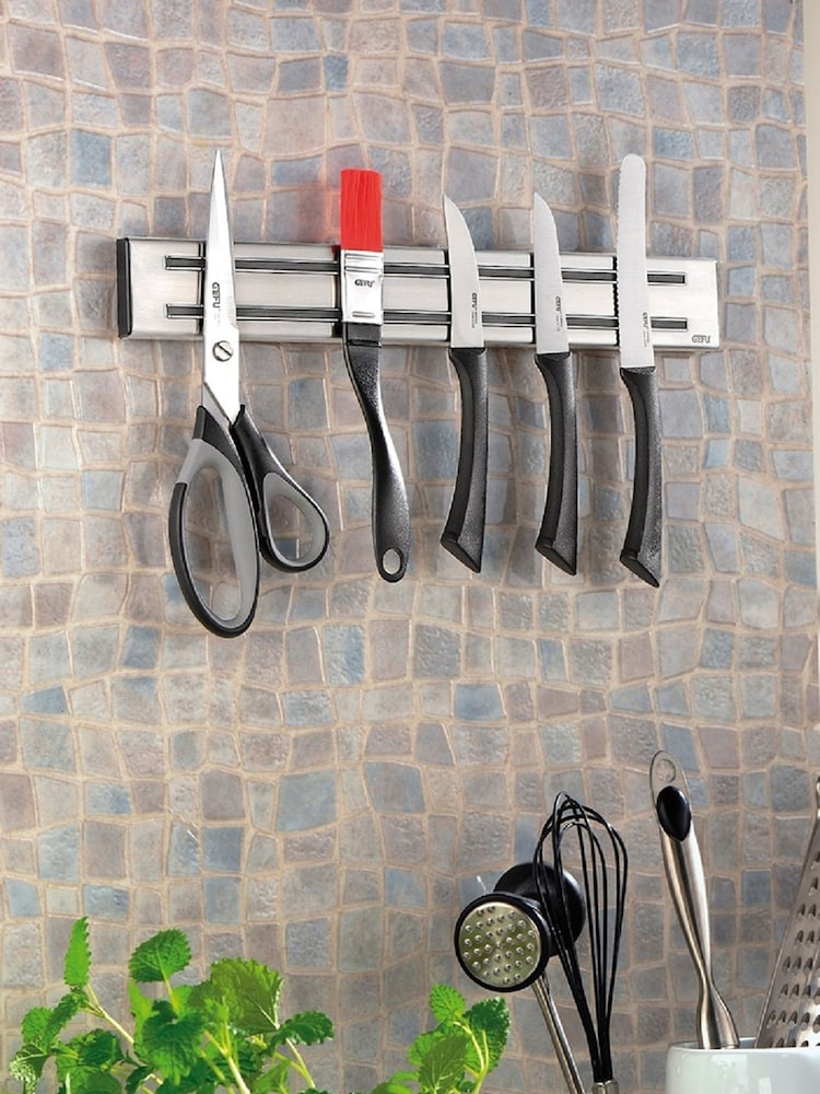 GEFU Black or Silver Magento Magnetic Knife Bar Strip - Image 2 of 2