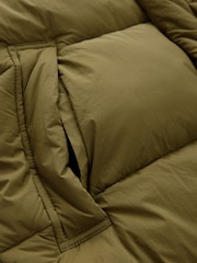 Green Thermogen Shower Resistant Puffer Jacket - Image 13 of 14