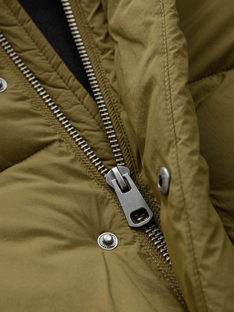 Green Thermogen Shower Resistant Puffer Jacket - Image 14 of 14 Green Thermogen Shower Resistant Puffer Jacket - Image 14 of 14