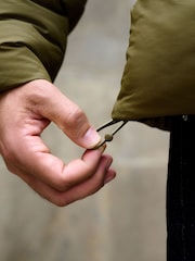 Green Thermogen Shower Resistant Puffer Jacket - Image 8 of 14