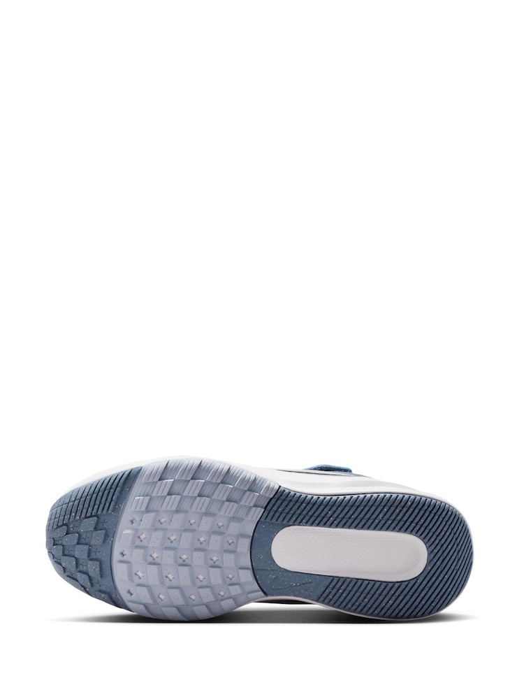 Nike Blue Indigo and Silver Junior Star Runner 5 Trainers - Image 10 of 10