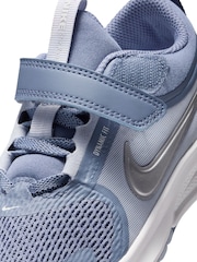 Nike Blue Indigo and Silver Junior Star Runner 5 Trainers - Image 9 of 10