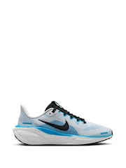 Nike White Youth Air Zoom Pegasus 41 Running Trainers - Image 1 of 10