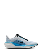 Nike White Youth Air Zoom Pegasus 41 Running Trainers - Image 3 of 10