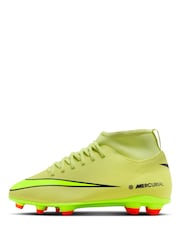 Nike Green Mercurial Superfly 10 Club Multi Ground High Football Boots - Image 2 of 11