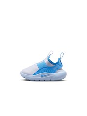 Nike Grey/Blue Infant Flex Runner 4 Trainers - Image 2 of 8