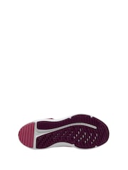 Nike Red Bordeaux and Pink Beet Junior Cosmic Running Trainers - Image 4 of 4