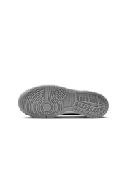 Nike White Youth Dunk Low Trainers - Image 8 of 10