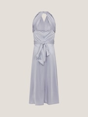 Monsoon Blue Tia Twist Prom Dress - Image 2 of 3