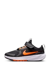 Nike Black Orange Junior Star Runner 5 Trainers - Image 2 of 10