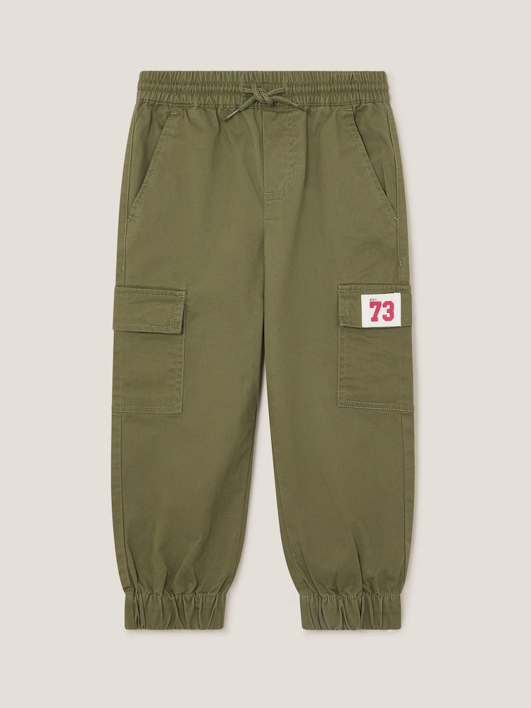 Monsoon Green Utility Cargo Trousers - Image 1 of 3