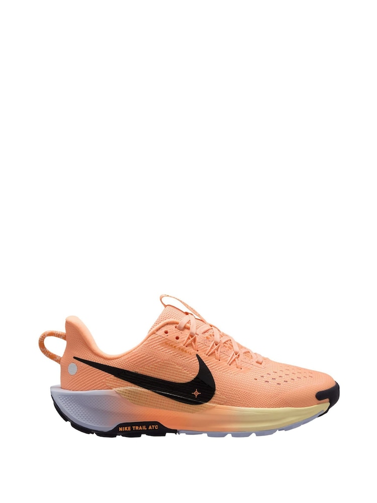 Nike Orange Ghost Youth Pegasus Trail 5 Running Trainers - Image 1 of 4
