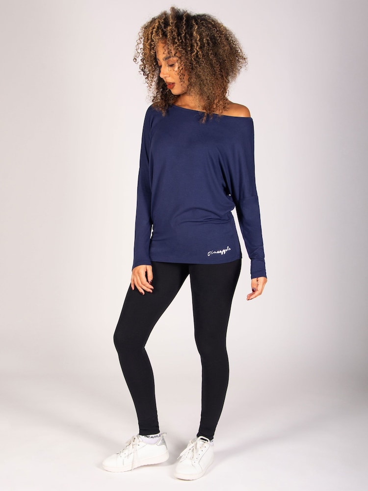 Blauw - Monroe Womens Long Sleeve Jersey Top - Image 3 of 5