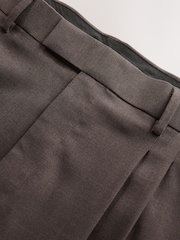 Brun - Pantalon plissé Smart N.Premium coupe décontractée - Image 10 sur 12