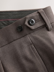 Brun - Pantalon plissé Smart N.Premium coupe décontractée - Image 11 sur 12