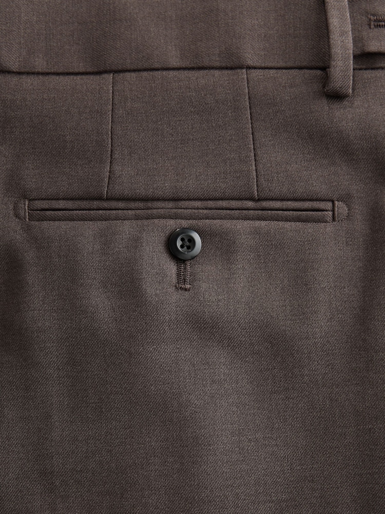 Brun - Pantalon plissé Smart N.Premium coupe décontractée - Image 12 sur 12