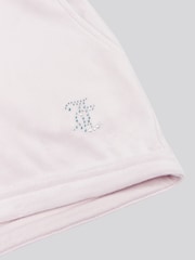 Juicy Couture Purple Girls Velour Fold Up Shorts - Image 7 of 7