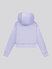 Juicy Couture Blue Light Girls Diamante Zip-Through Hoodie - Image 6 of 7