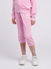 Juicy Couture Pink Girls Capri Length Slim Joggers - Image 1 of 4