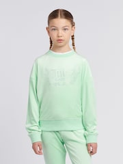 Groen - Juicy Couture Girls Crew Neck Sweatshirt - Image 1 of 7