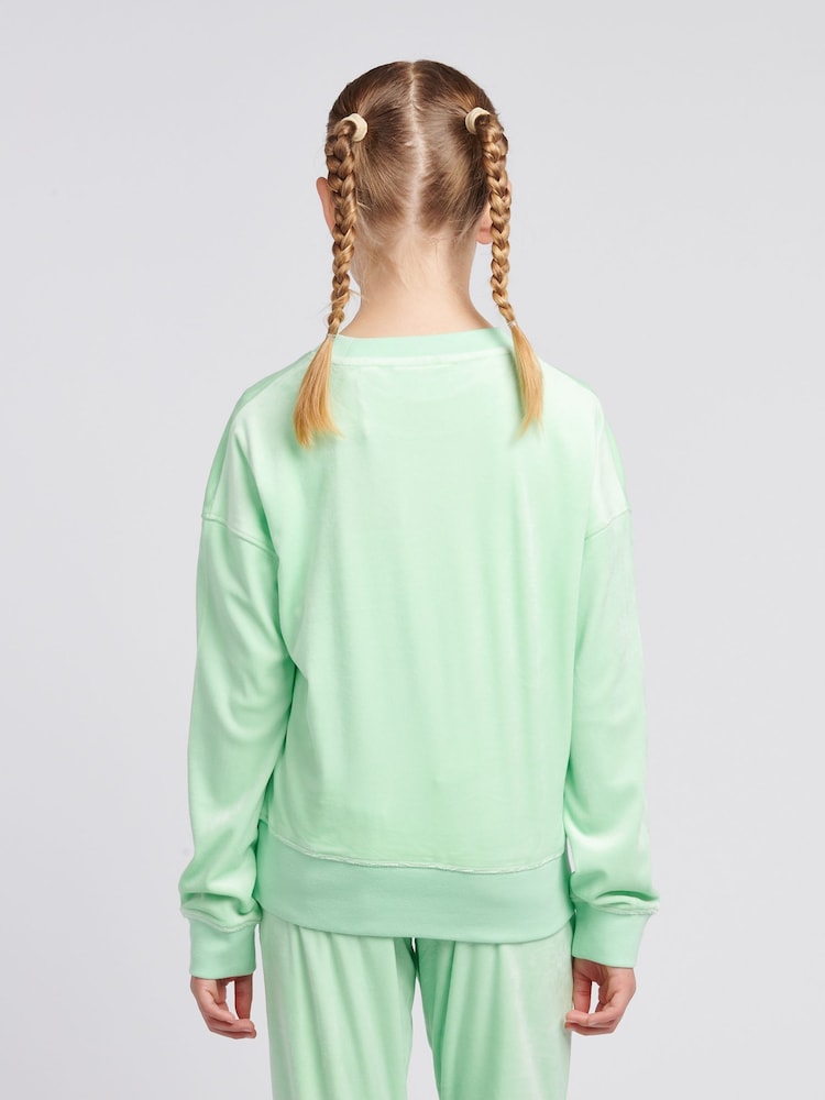 Groen - Juicy Couture Girls Crew Neck Sweatshirt - Image 2 of 7