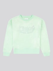 Groen - Juicy Couture Girls Crew Neck Sweatshirt - Image 5 of 7
