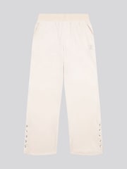 Juicy Couture Cream Girls Velour Straight Leg Joggers - Image 6 of 9