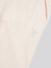 Juicy Couture Cream Girls Velour Straight Leg Joggers - Image 8 of 9