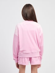 Juicy Couture Pink Girls Crew Neck Sweatshirt - Image 2 of 8