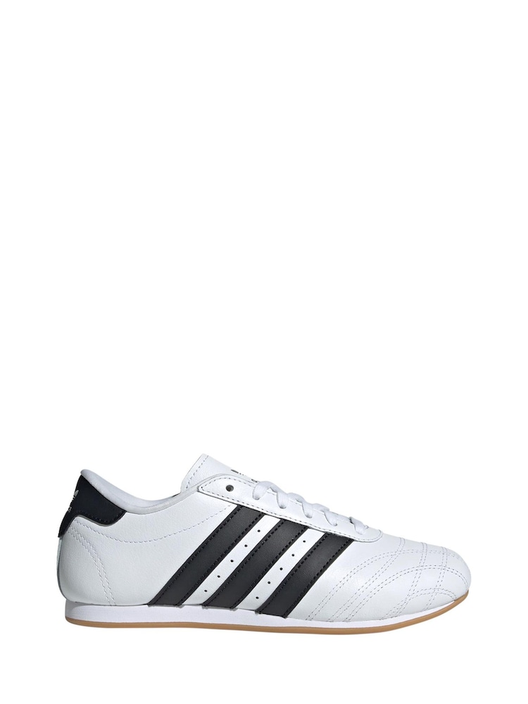 adidas Originals White/Black Taekwondo Trainers - Image 1 of 8